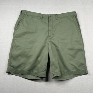 Polo Ralph Lauren Shorts Mens 40‎ Relaxed Fit Chino Flat Front Olive Green 10"